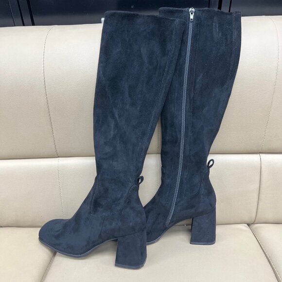 Jeffrey Campbell HOTLAVA Knee High Suede Boots - Picture 3 of 8